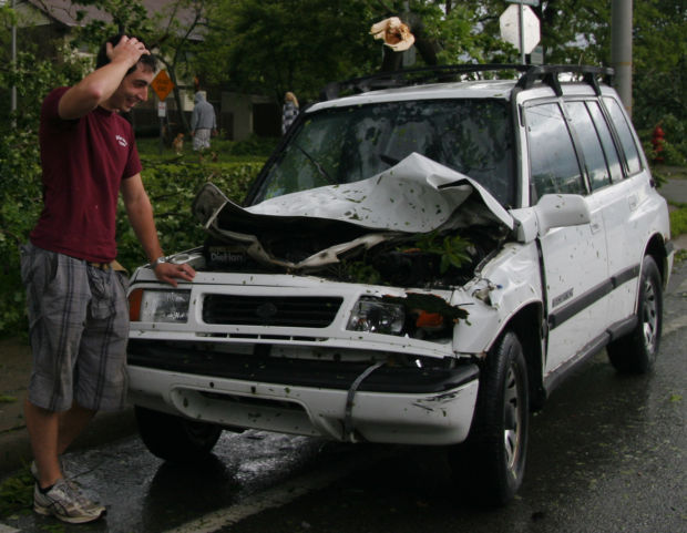 Carbondale damage